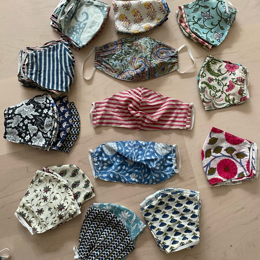 Masks 3 pack new 100% cotton